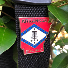 Load image into Gallery viewer, Arkansas State Disc Golf Pin