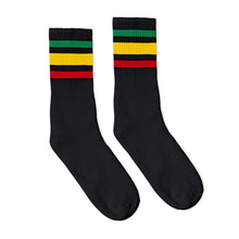 Load image into Gallery viewer, Rasta Socks | Black