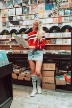 Load image into Gallery viewer, Black Checkered Socks | Heather Grey