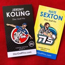 Load image into Gallery viewer, Big Sexy Disc Golf Pin Set - Big Jerm Series 3 & Sexton Series 4