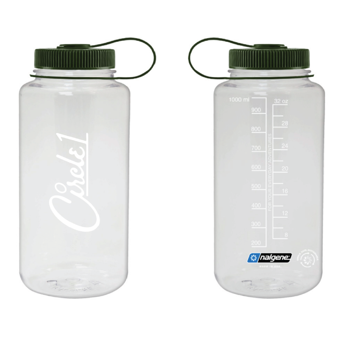 Nalgene - 32oz Wide Mouth  Circle 1 Disc