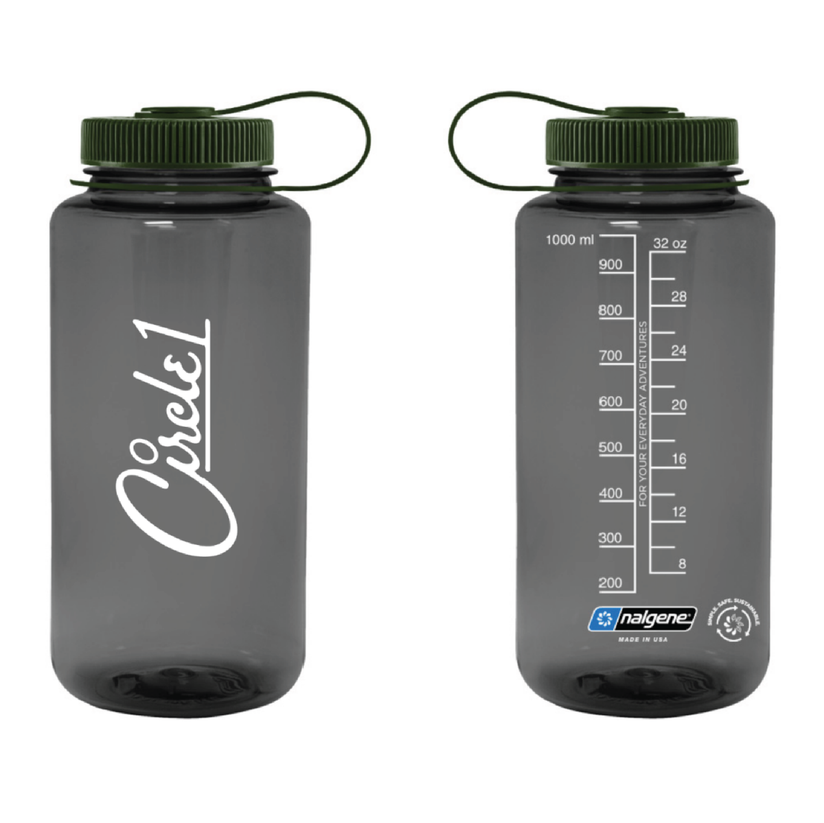 Nalgene - 32oz Wide Mouth – Circle 1 Disc