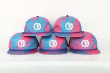 Load image into Gallery viewer, C1D Perforated Rope Snapback - Pink Floral