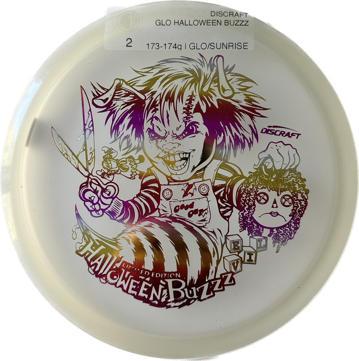 DISCRAFT GLO Z HALLOWEEN BUZZZ 