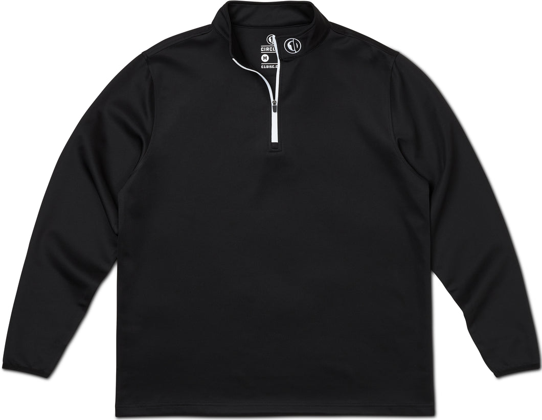 C1 Q-Zip Pullover - Black