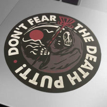 Load image into Gallery viewer, Death Putt Disc Golf Sticker
