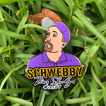 Load image into Gallery viewer, Brian Schweberger &quot;Schwebby&quot; Disc Golf Pin - Series 1

