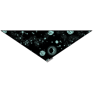 C1 Dog Bandana - Black Space