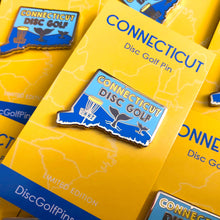 Load image into Gallery viewer, Connecticut Disc Golf Pin
