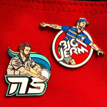 Load image into Gallery viewer, Big Sexy Disc Golf Pin Set - Big Jerm Series 3 &amp; Sexton Series 4
