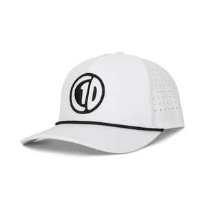 C1 Perforated+ Rope Hat - White