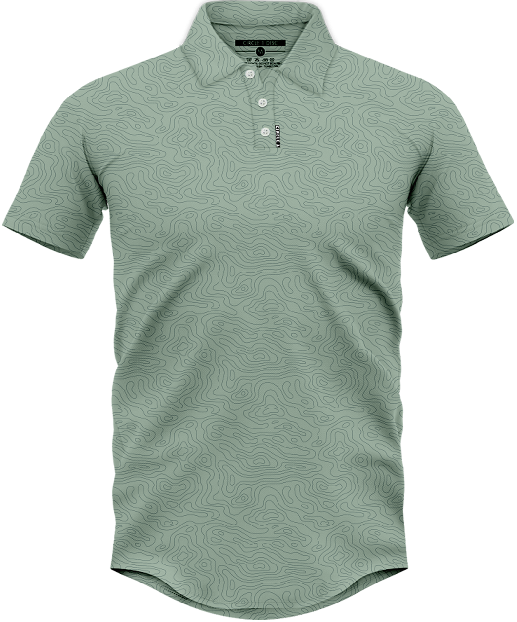 C1 Original Polo V3 - Green Topo