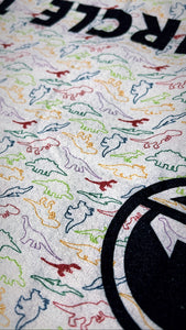 C1D XL Waffle Towel - Dino
