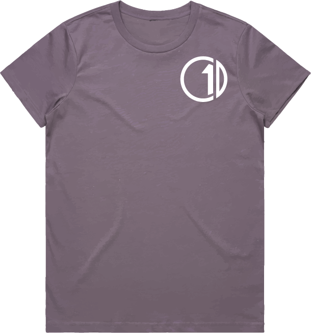 Women’s C1D Tee - Mauve
