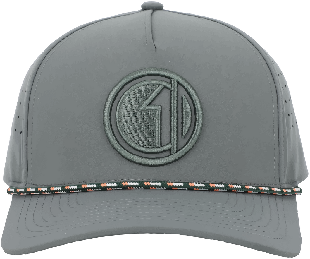 C1D Perforated Curved - Grey/Green