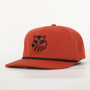 Trash Panda x C1D Perforated Snapback - Rust