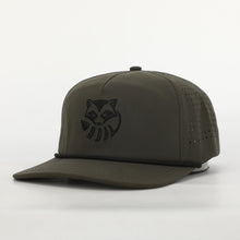 Load image into Gallery viewer, Trash Panda x C1D Perforated Snapback - Forest Green
