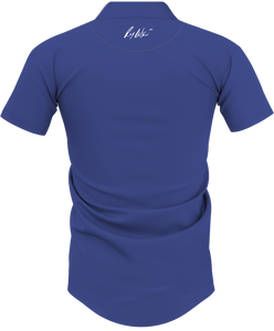 C1D x Wysocki Collection Polo - ROYAL