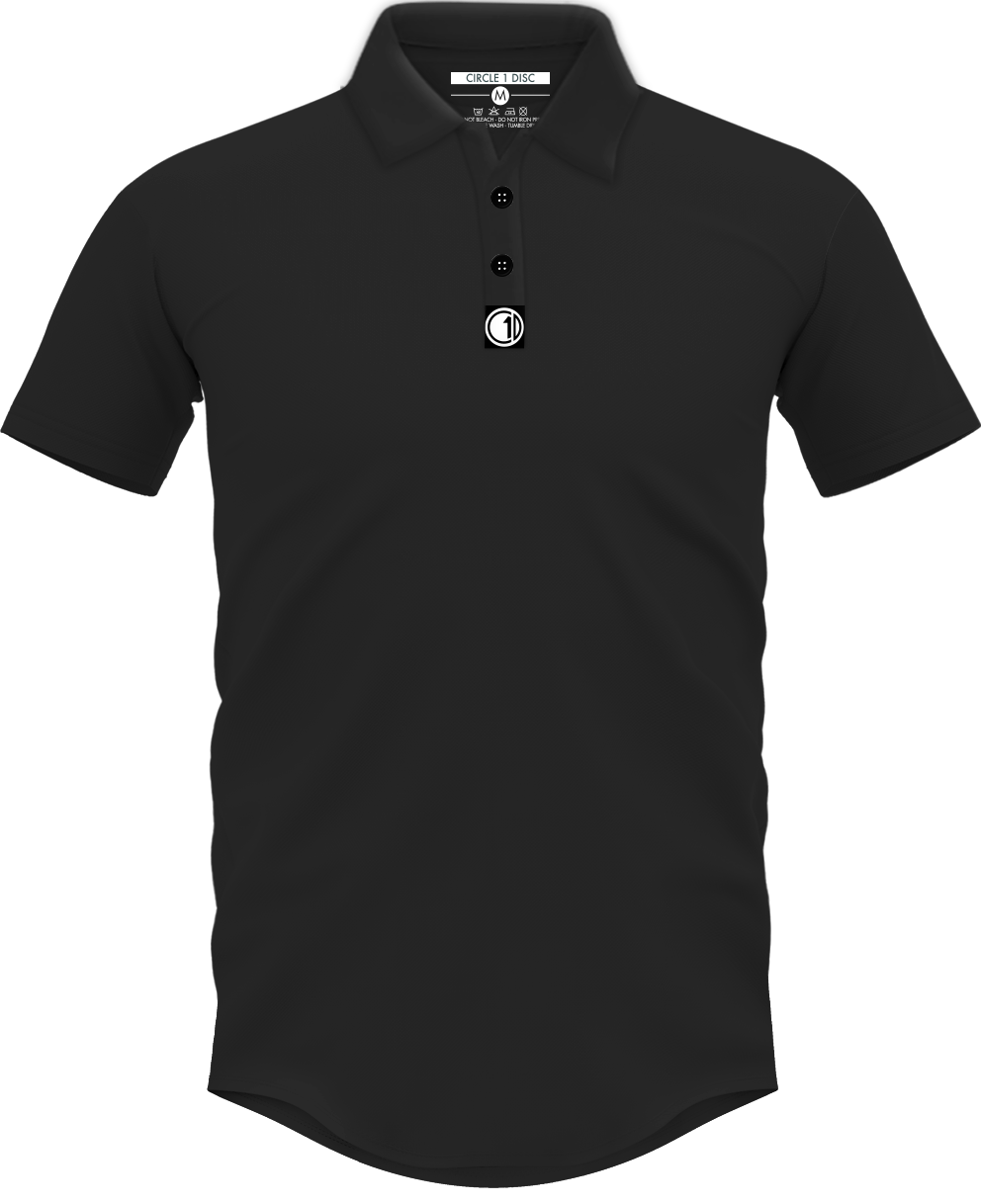 C1D Original Polo - Black