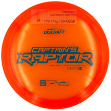 Load image into Gallery viewer, DISCRAFT CAPTAIN&#39;S RAPTOR
