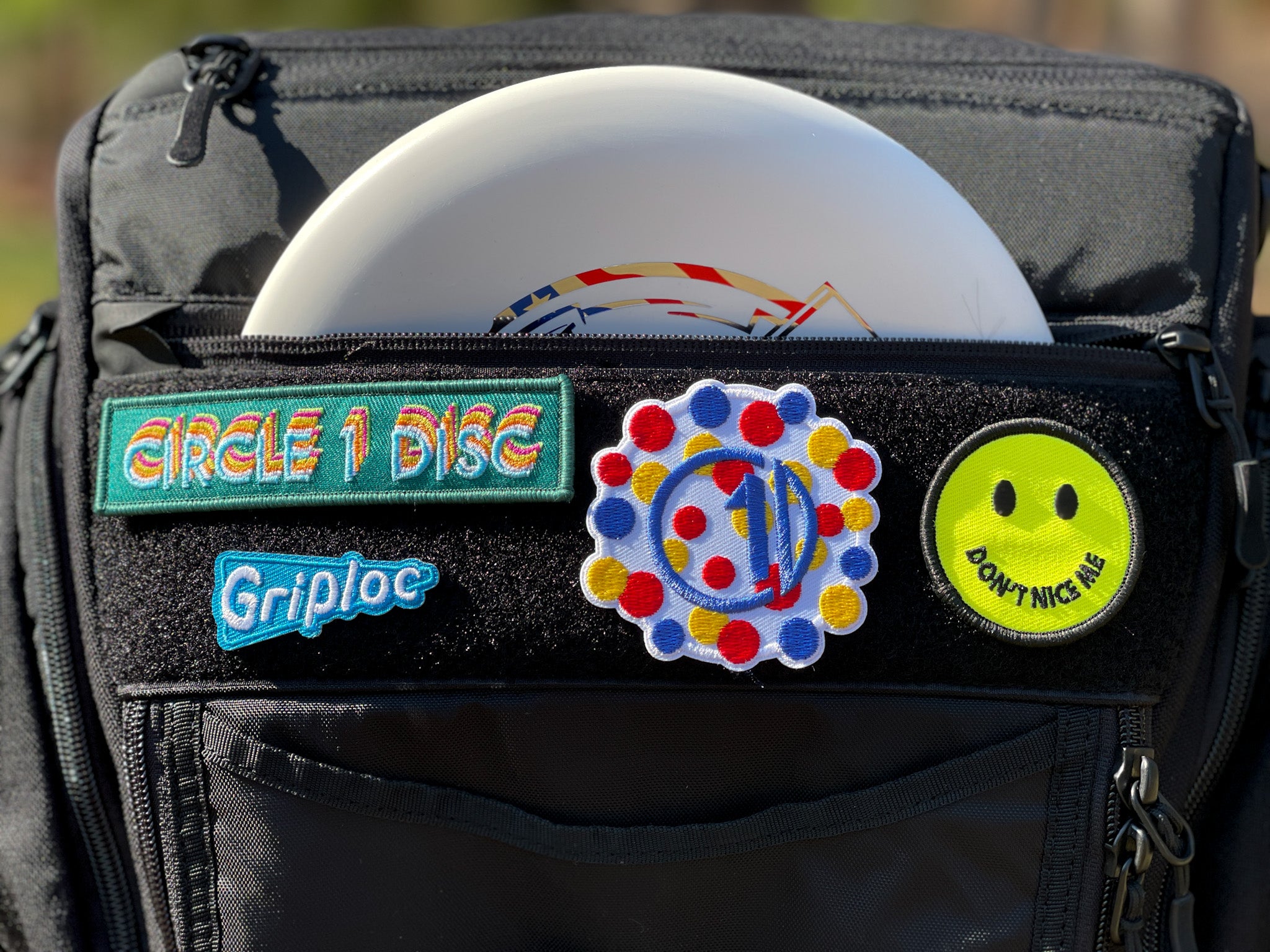 C1D Velcro Patch - Griploc – Circle 1 Disc