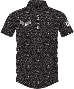 C1D x Sockibomb x DD Polo V2 - Black Dino