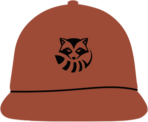 Trash Panda x C1D Perforated Snapback - Rust
